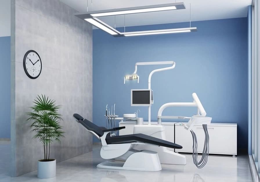 Modern dental office with state-of-the-art equipment